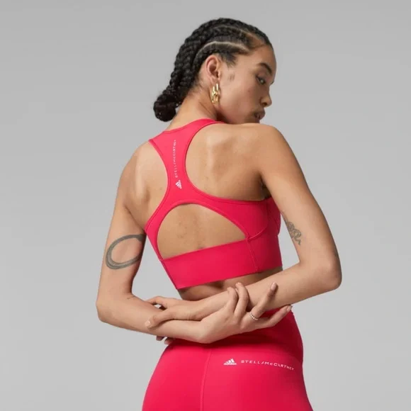 Adidas Women's Red Sports Top - Picture 2 of 15